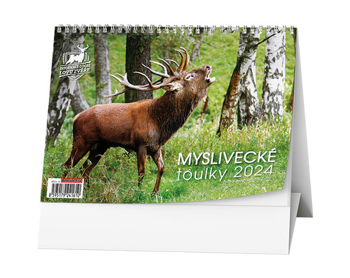 Calendar / Agendă Myslivecké toulky 2024 - stolní kalendář 