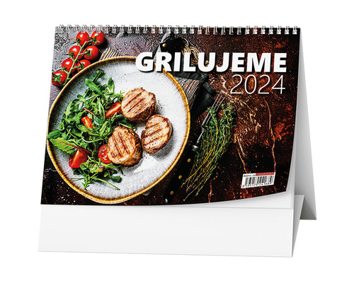 Calendar / Agendă Grilujeme 2024 - stolní kalendář 