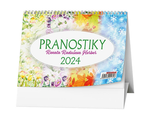 Naptár/Határidőnapló Pranostiky 2024 - stolní kalendář 