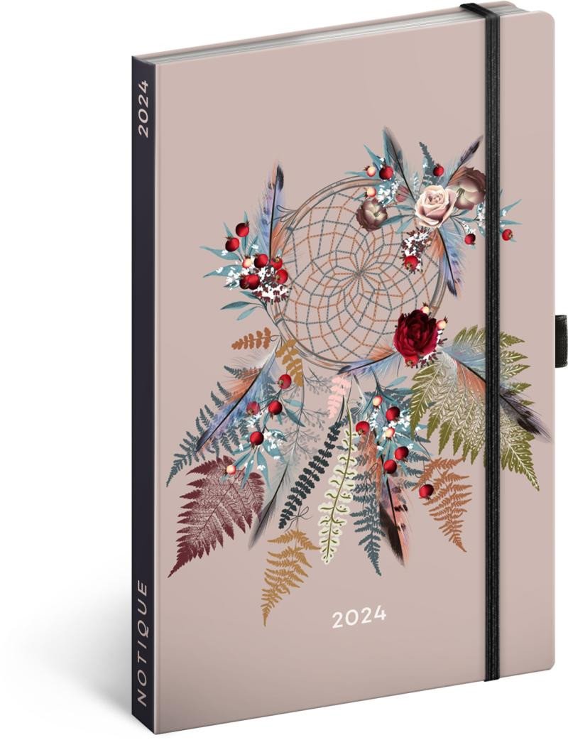 Kalendář/Diář Diář 2024: Lapač snů - týdenní, 13 × 21 cm 
