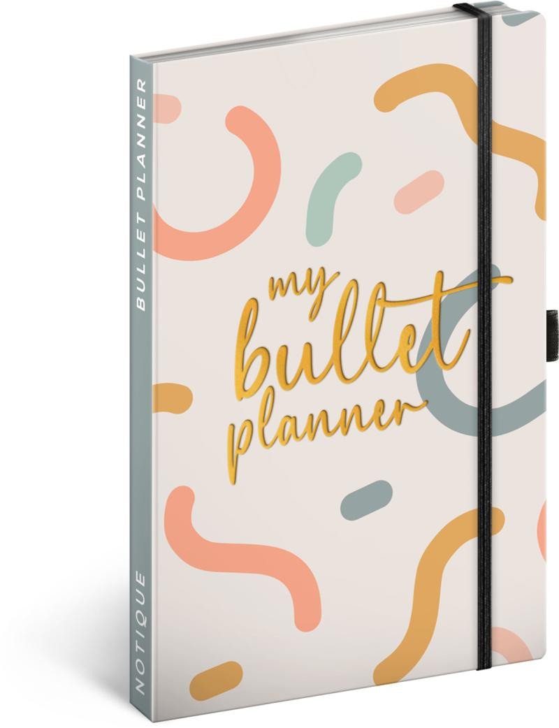Calendar/Diary Diář My Bullet Planner - týdenní, nedatovaný, 13 × 21 cm (CZ/SK) 