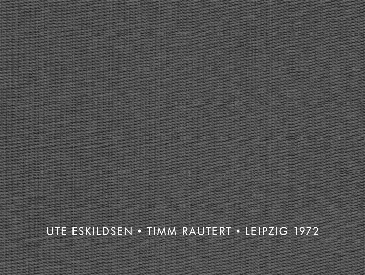 Könyv Leipzig 1972 Timm Rautert