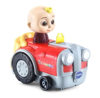 Hra/Hračka Tut Tut Baby Flitzer - CoComelon JJs Traktor inkl. Schiene 
