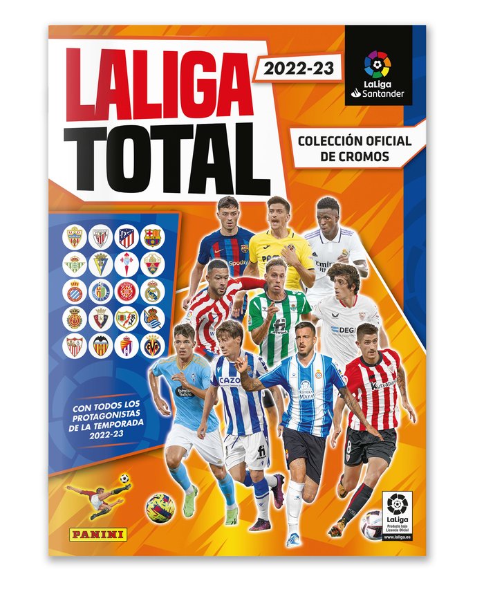 Book ALBUM LIGA TOTAL 2022 2023 