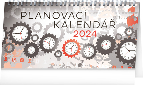Календар/тефтер Plánovací kalendář 2024 - stolní kalendář 