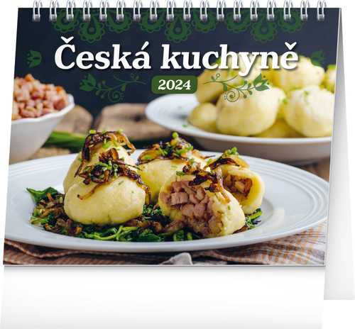 Kalendár/Diár Česká kuchyně 2024 - stolní kalendář 