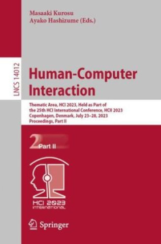 Knjiga Human-Computer Interaction Masaaki Kurosu