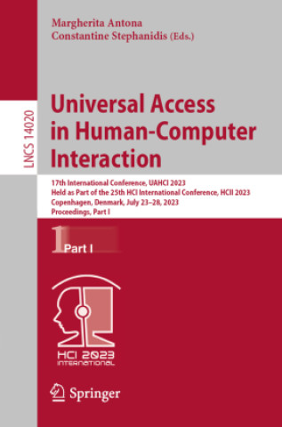 Knjiga Universal Access in Human-Computer Interaction Margherita Antona