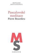 Книга Pascalovské meditace Pierre Bourdieu