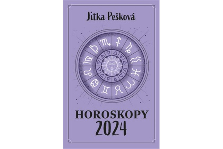 Книга Horoskopy 2024 Jitka Pešková