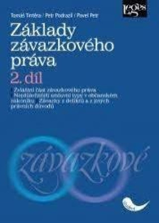 Book Základy závazkového práva 2. díl Tomáš Tintěra