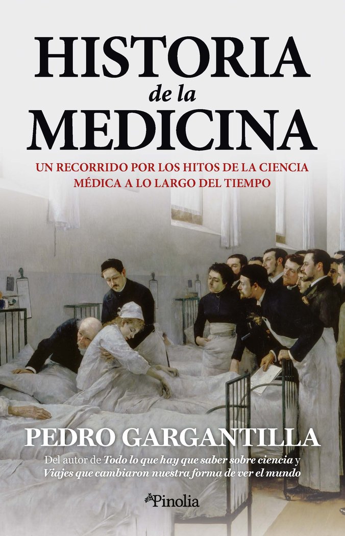 Carte Historia de la medicina PEDRO GARGANTILLA MADERA