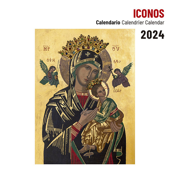 Könyv CALENDARIO 2024 PARED ICONOS 