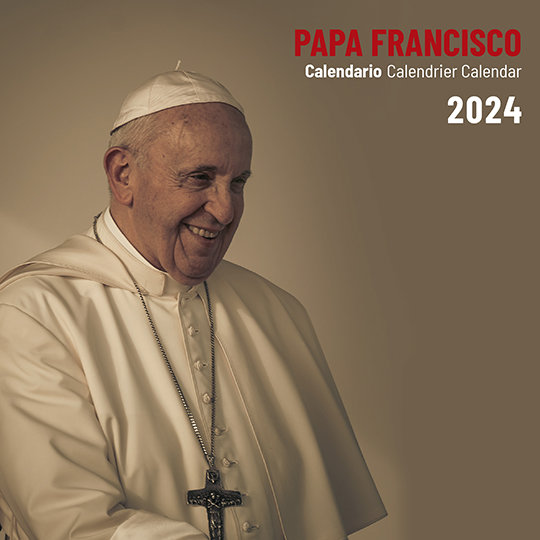 Книга CALENDARIO 2024 PARED PAPA FRANCISCO 