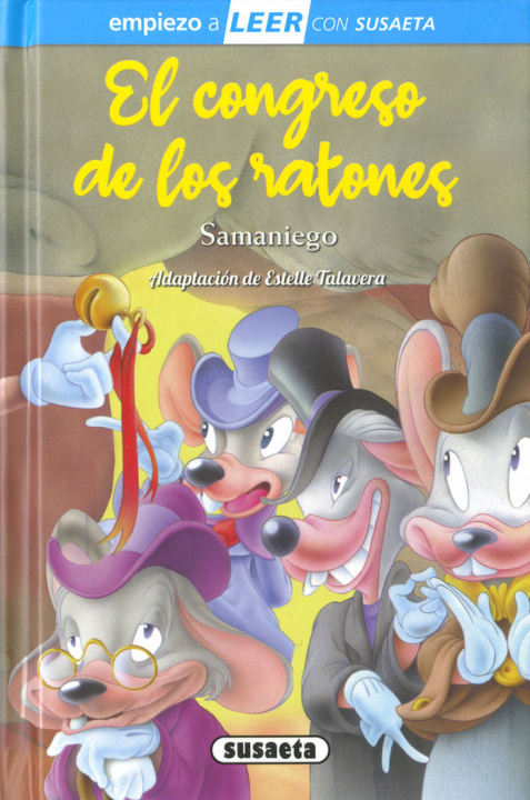 Libro EL CONGRESO DE LOS RATONES ADAPTACION DE ESTELLE TALAVERA