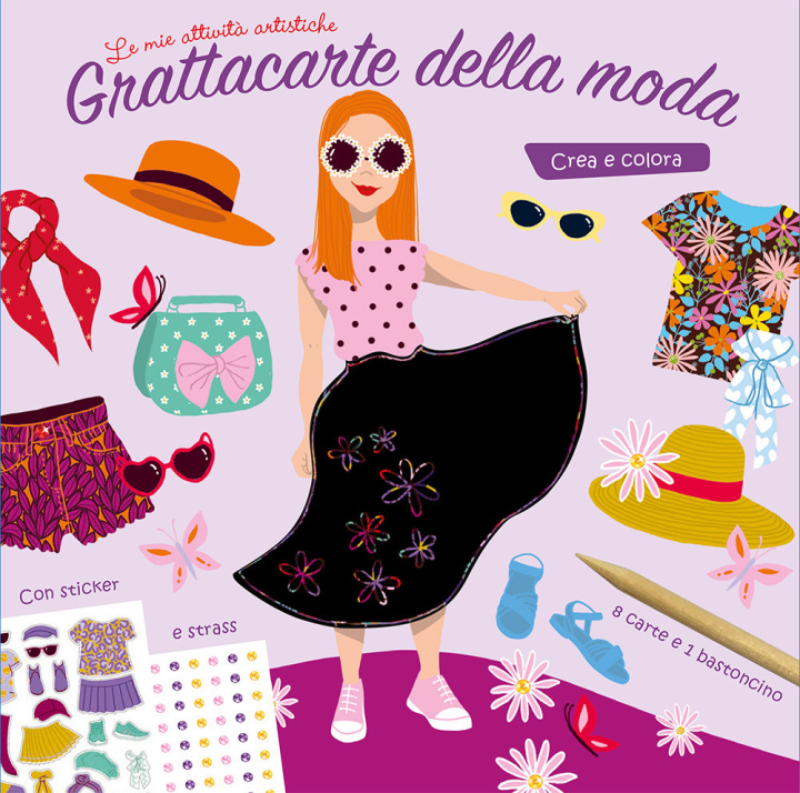 Knjiga Grattacarte della moda Clemzillu