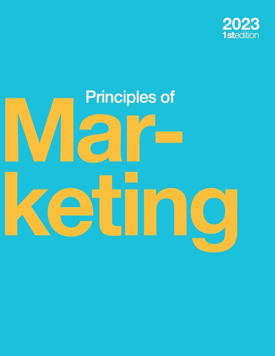 Carte Principles of Marketing (2023 Edition) Mark Green