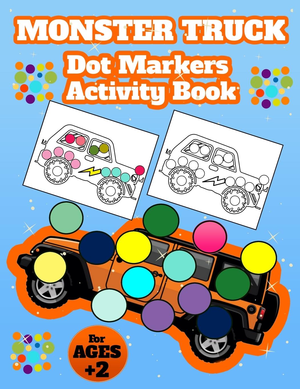 Könyv Monster Truck Dot Marker 