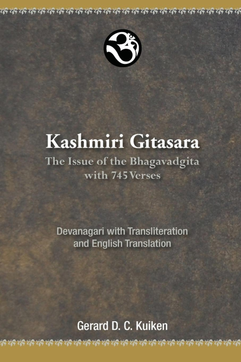 Knjiga Kashmiri Gitasara Gerard D. C. Kuiken