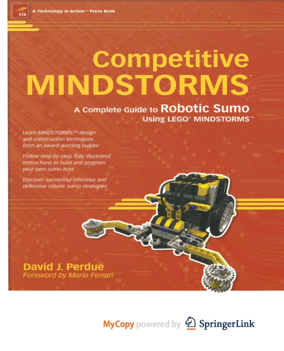 Knjiga Competitive MINDSTORMS Perdue David J. Perdue