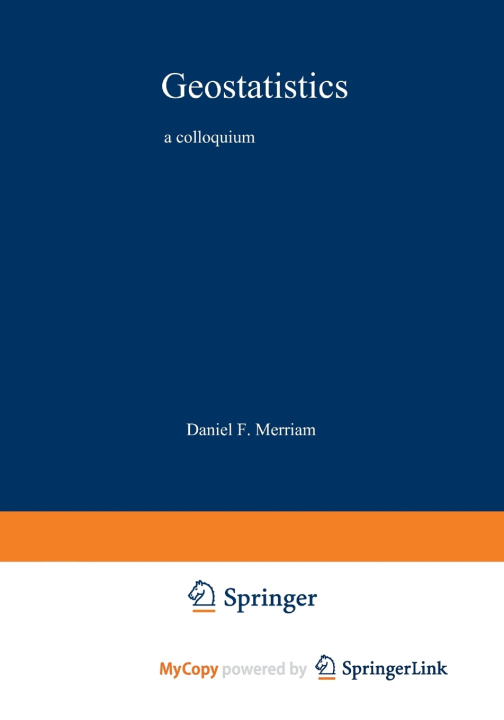 Knjiga Geostatistics D. Merriam