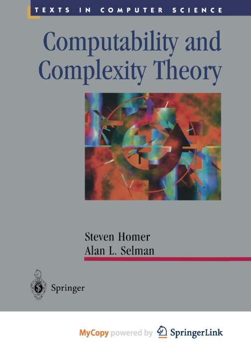 Knjiga Computability and Complexity Theory Homer Steven Homer