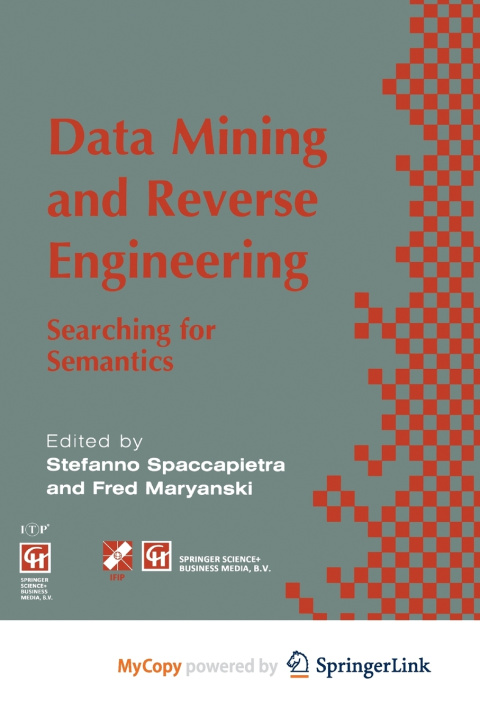 Knjiga Data Mining and Reverse Engineering Stefano Spaccapietra