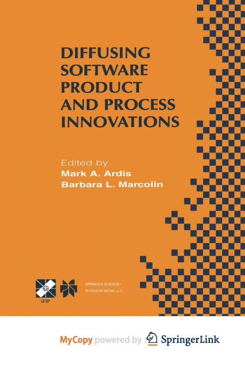 Knjiga Diffusing Software Product and Process Innovations Mark A. Ardis