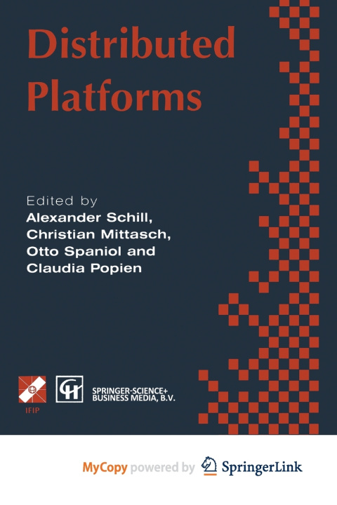 Knjiga Distributed Platforms Alexander Schill