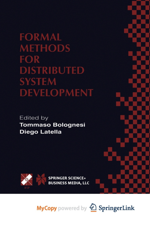 Knjiga Formal Methods for Distributed System Development Tommaso Bolognesi