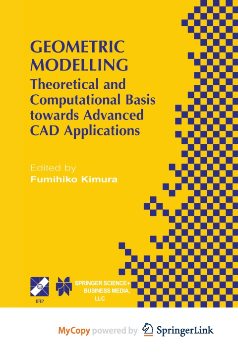 Knjiga Geometric Modelling Fumihiko Kimura