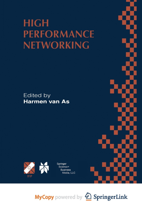 Knjiga High Performance Networking Harmen R. van As