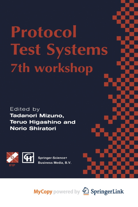 Knjiga Protocol Test Systems Tadanori Mizuno