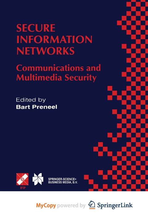 Book Secure Information Networks Bart Preneel