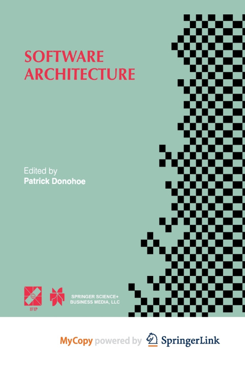 Knjiga Software Architecture Patrick Donohoe