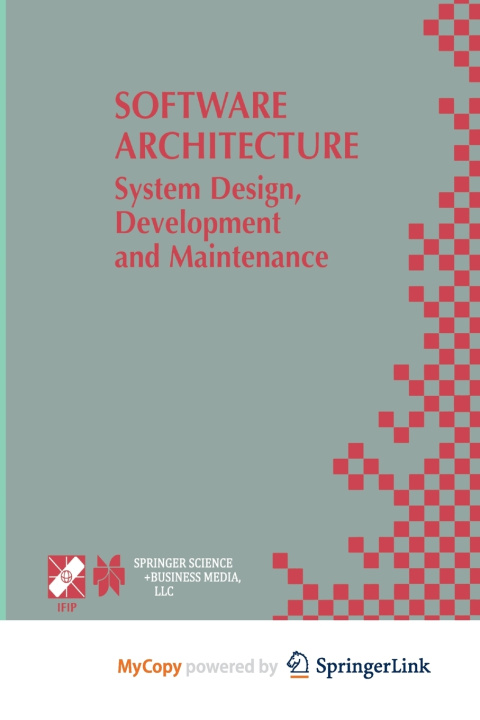 Book Software Architecture Jan Bosch