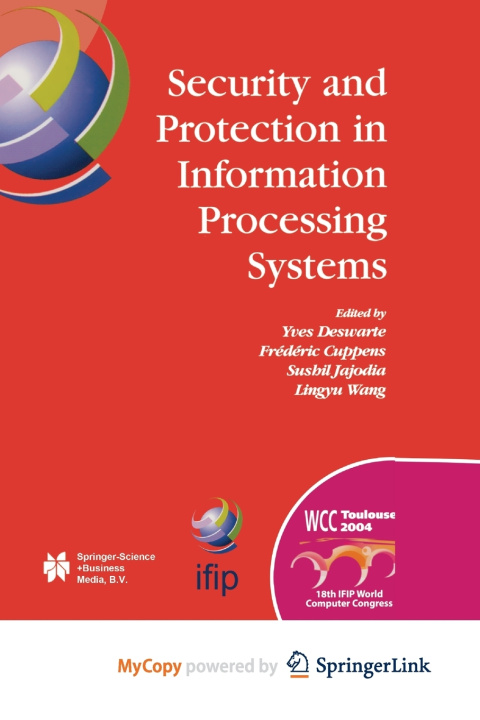 Book Security and Protection in Information Processing Systems Yves Deswarte