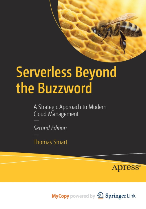 Knjiga Serverless Beyond the Buzzword Smart Thomas Smart