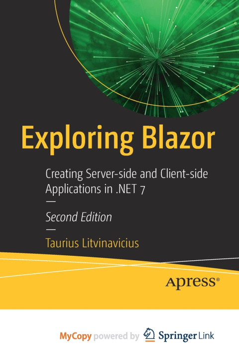 Knjiga Exploring Blazor Litvinavicius Taurius Litvinavicius