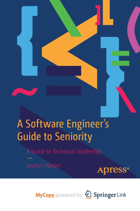Knjiga Software Engineer's Guide to Seniority Harper Jocelyn Harper