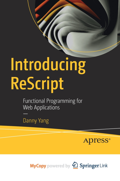 Knjiga Introducing ReScript Yang Danny Yang