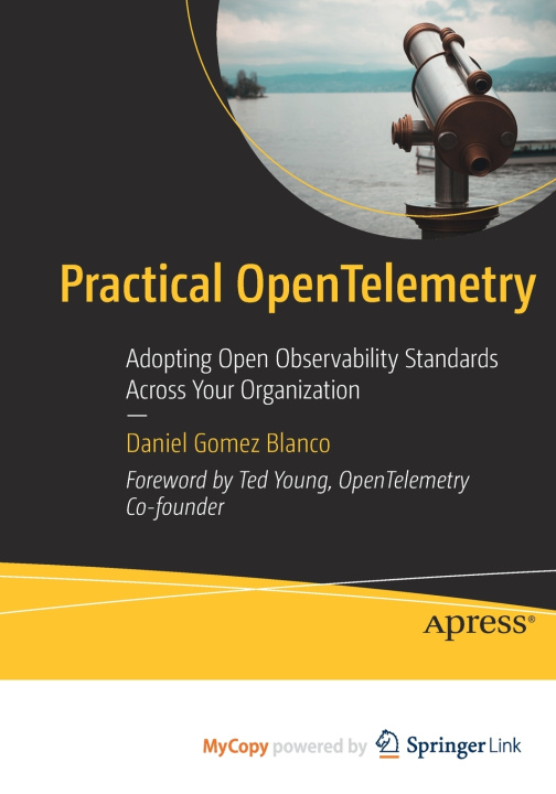Knjiga Practical OpenTelemetry Gomez Blanco Daniel Gomez Blanco