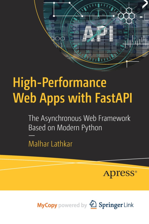Kniha High-Performance Web Apps with FastAPI Lathkar Malhar Lathkar