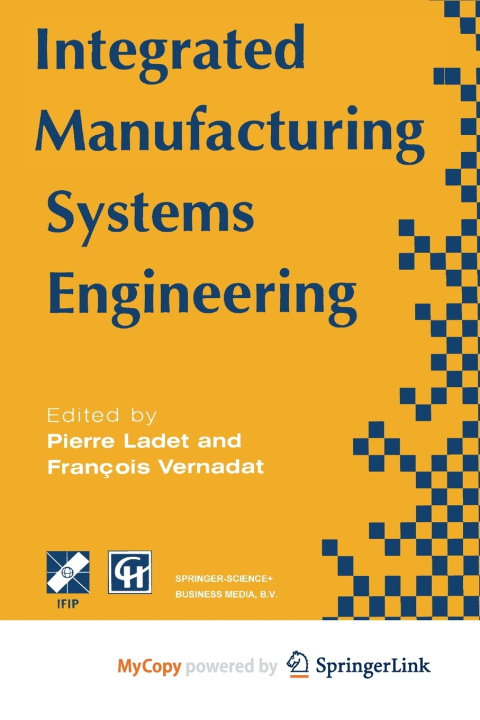 Book Integrated Manufacturing Systems Engineering Pierre Ladet