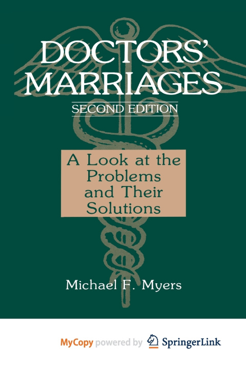 Knjiga Doctors' Marriages Myers Michael F. Myers