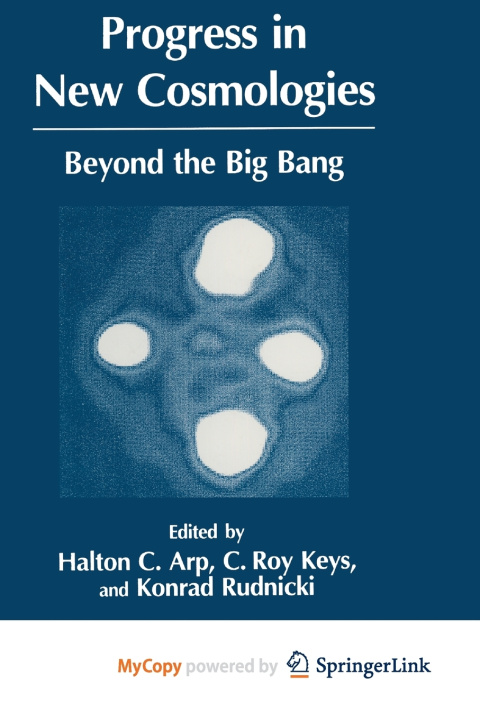 Buch Progress in New Cosmologies H.C. Arp