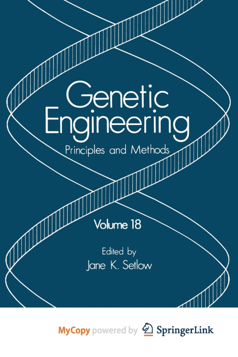 Carte Genetic Engineering Jane K. Setlow