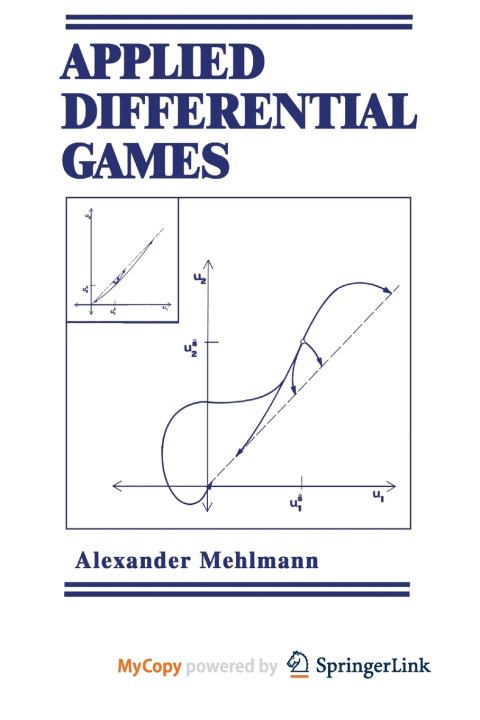 Knjiga Applied Differential Games Mehlmann A. Mehlmann
