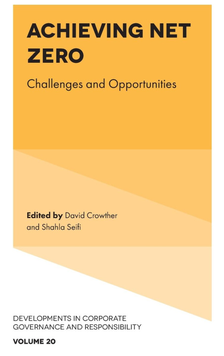 Knjiga Achieving Net Zero David Crowther