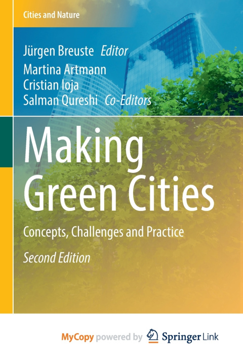Kniha Making Green Cities Jürgen Breuste